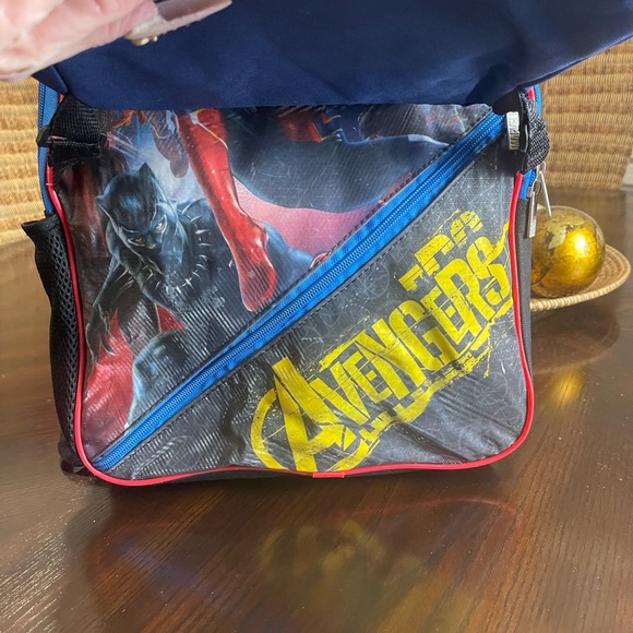 Marvel Avengers Kids Backpack - Red, Blue, Yellow - Picture 4 of 9